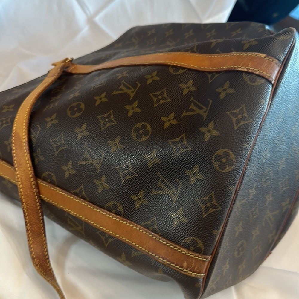Louis Vuitton Brown Monogram Tote - Picture 7 of 14